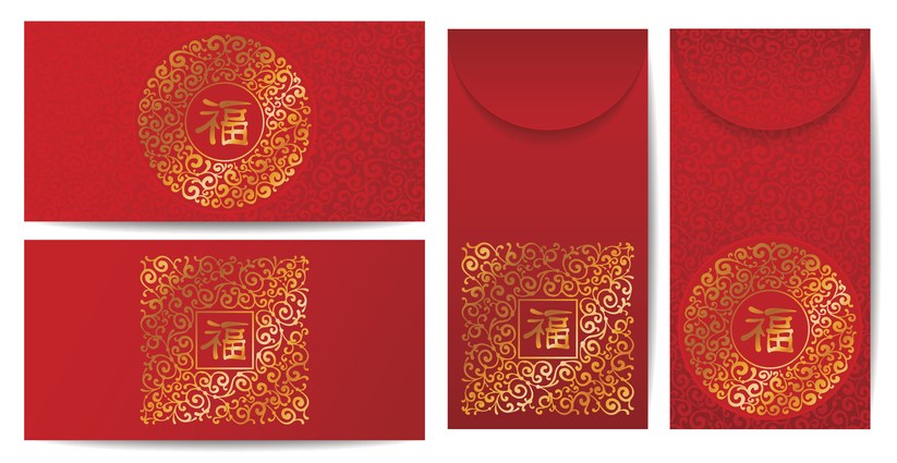 Red Ang Pao envelopes