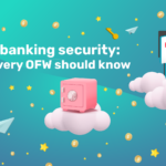 Illustration representing online banking security